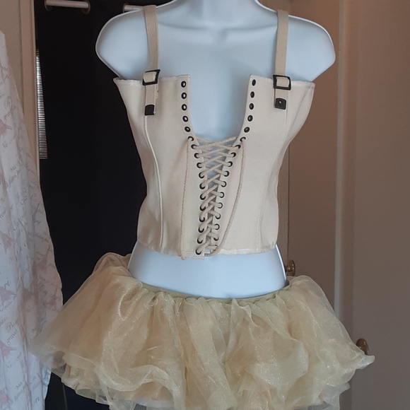 Canvas Coset handcrafted Cottagecore, Fairycore NWOT - Picture 1 of 10